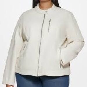 Levi's Women's Cream Bomber Jacket